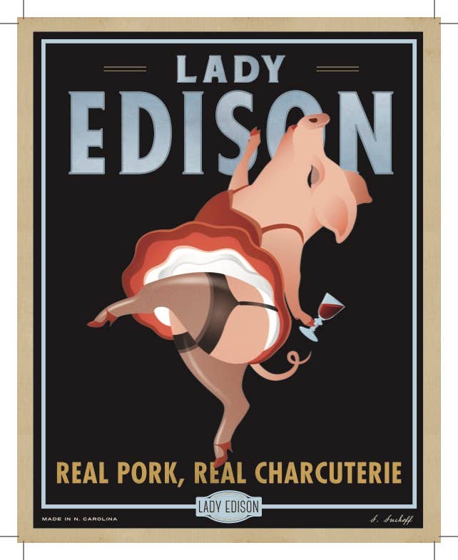 Lady Edison Thin-Sliced Country Ham | 2 oz.