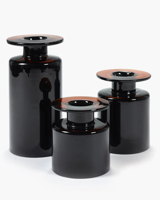 Marie Michielssen Wind & Fire Vase | Dark Brown