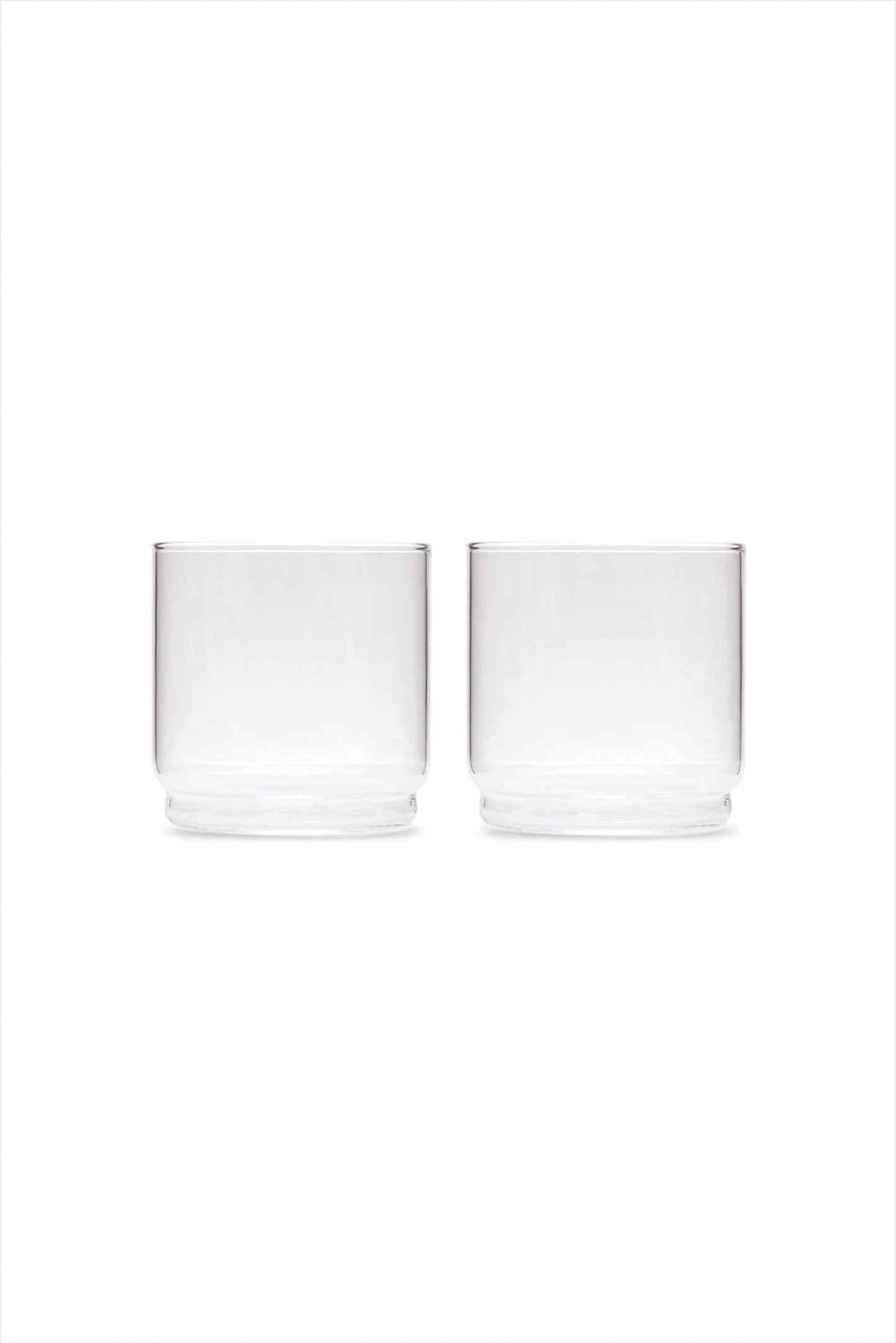 Decca Stackable Glass | Set of 2