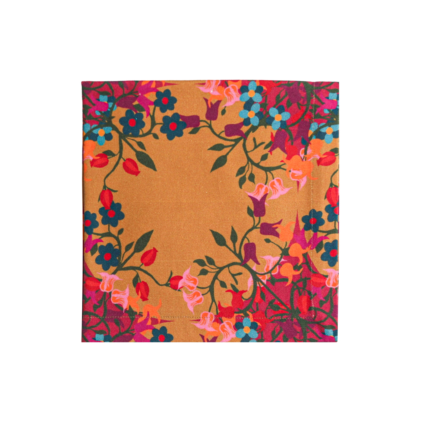 Blumen Napkins | Orange | Offcut Version | Set of 6
