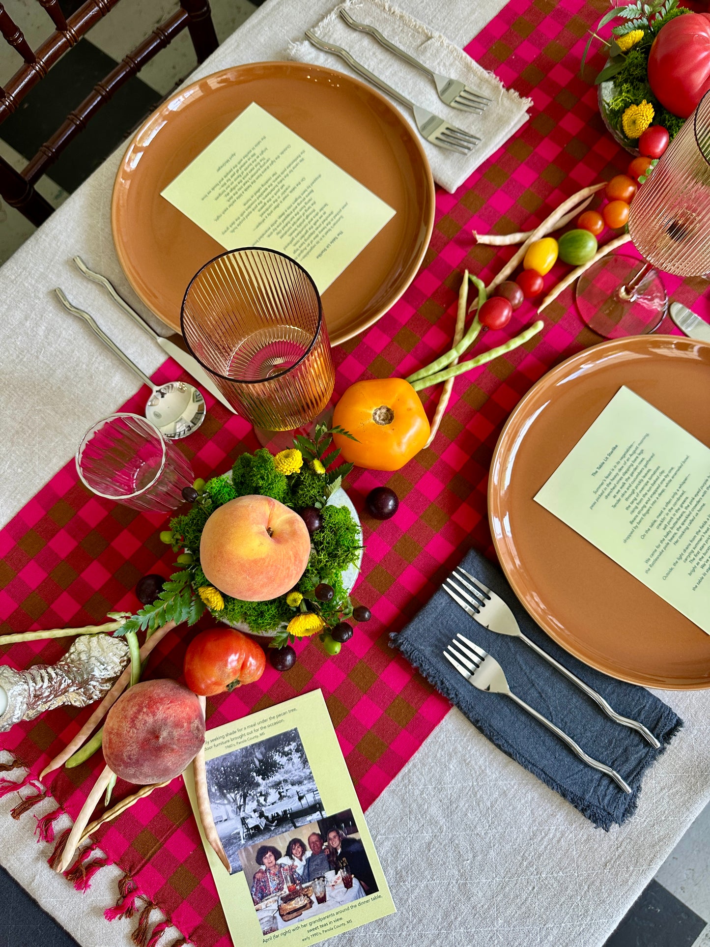 Philo Linen Tablecloth | Natural
