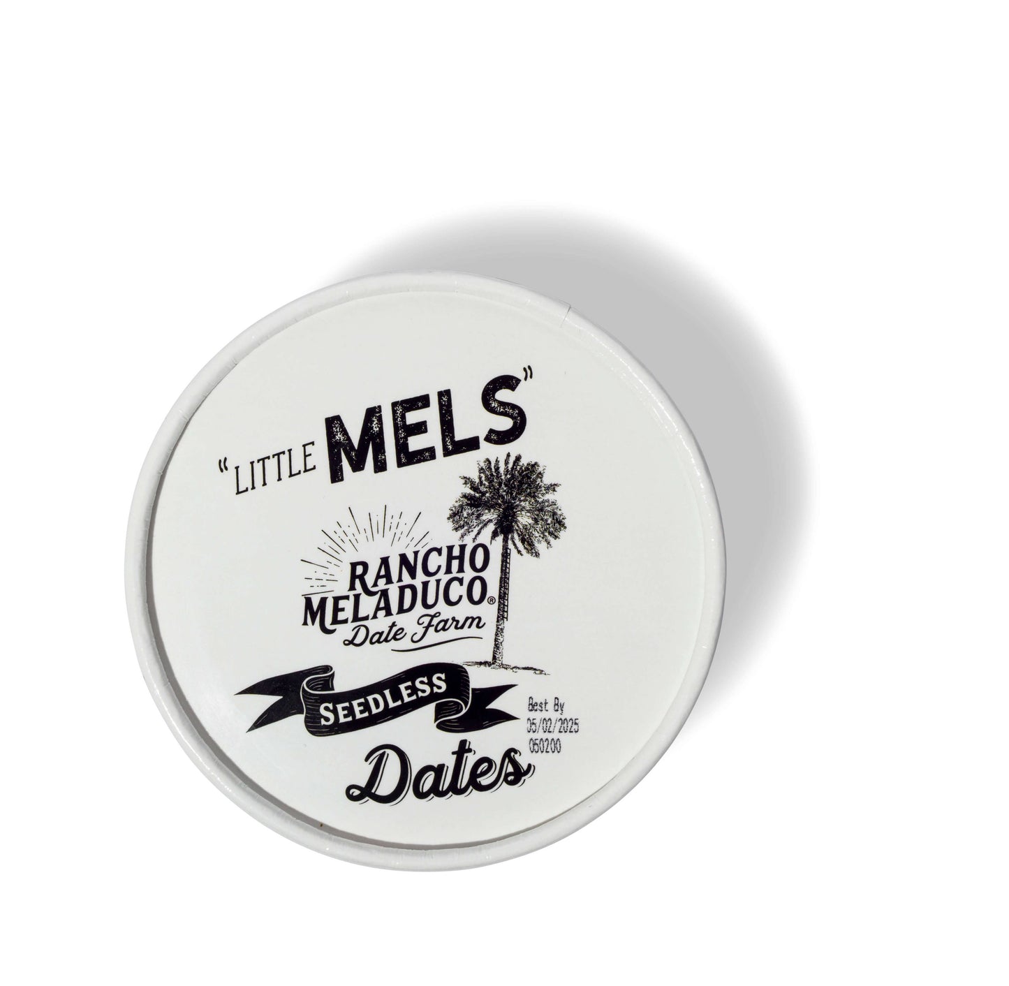 Rancho Meladuco Date Farm Little Mels Seedless Organic Medjool Dates, 4.5 oz Cup
