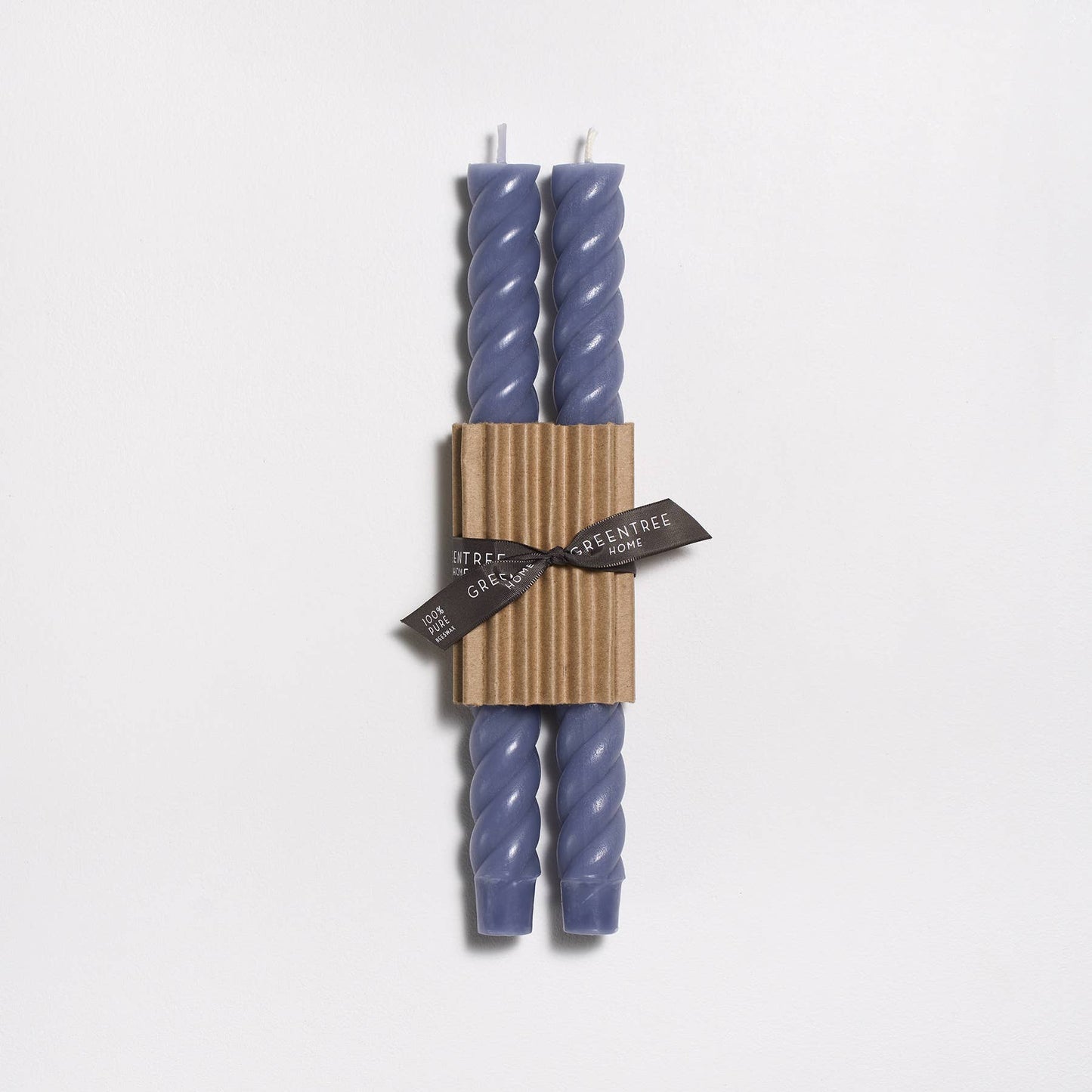 10" Rope Taper Candles | Antique