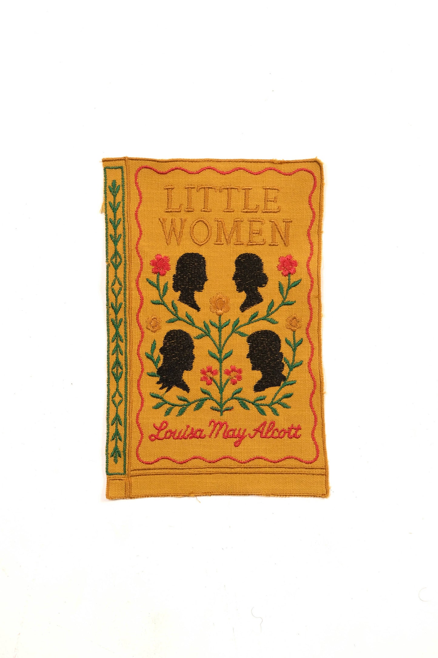 Literary Heroines Embroidered Cocktail Napkins | Set of 4