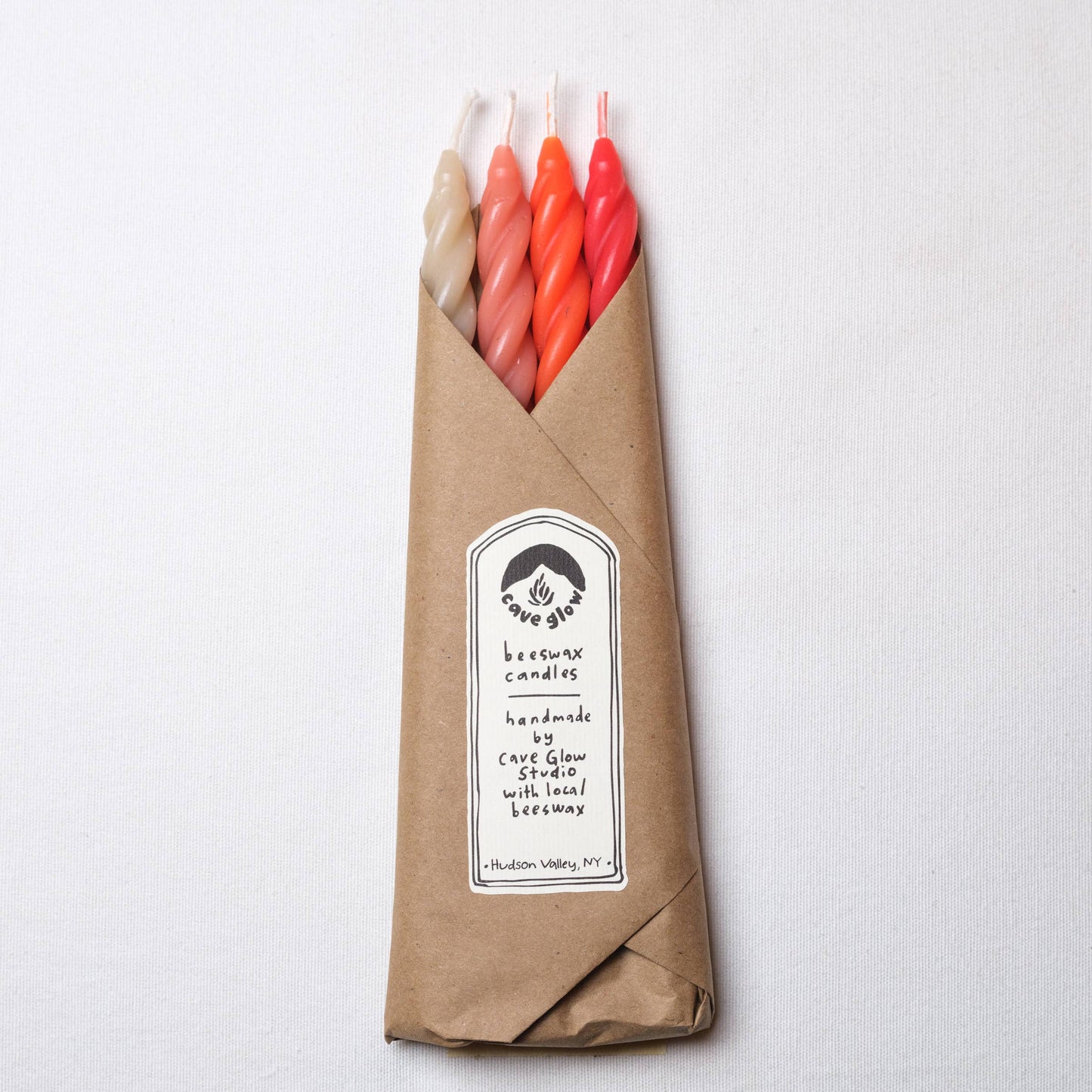 Gathering Beeswax Candles Set of 4