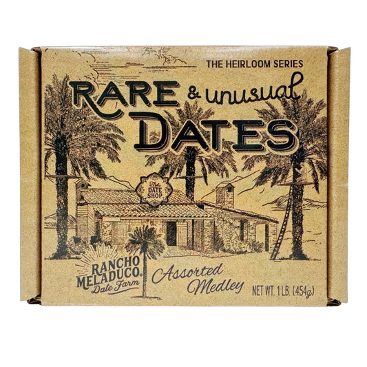 Rancho Meladuco Date Farm | The Heirloom Series Rare & Unusual Dates Mixed Medley 1 lb.