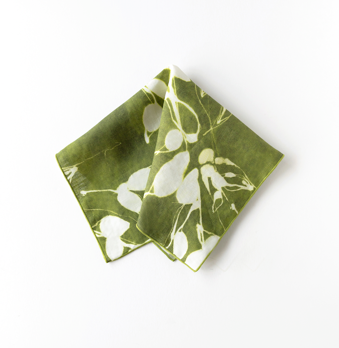 Botanical Dinner Napkins | Green