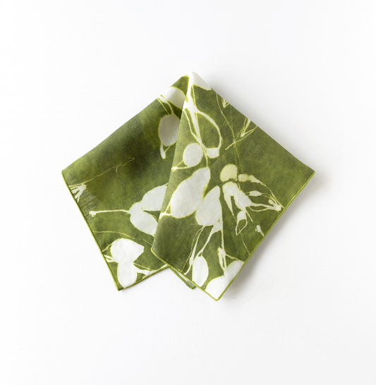 Botanical Dinner Napkins | Green