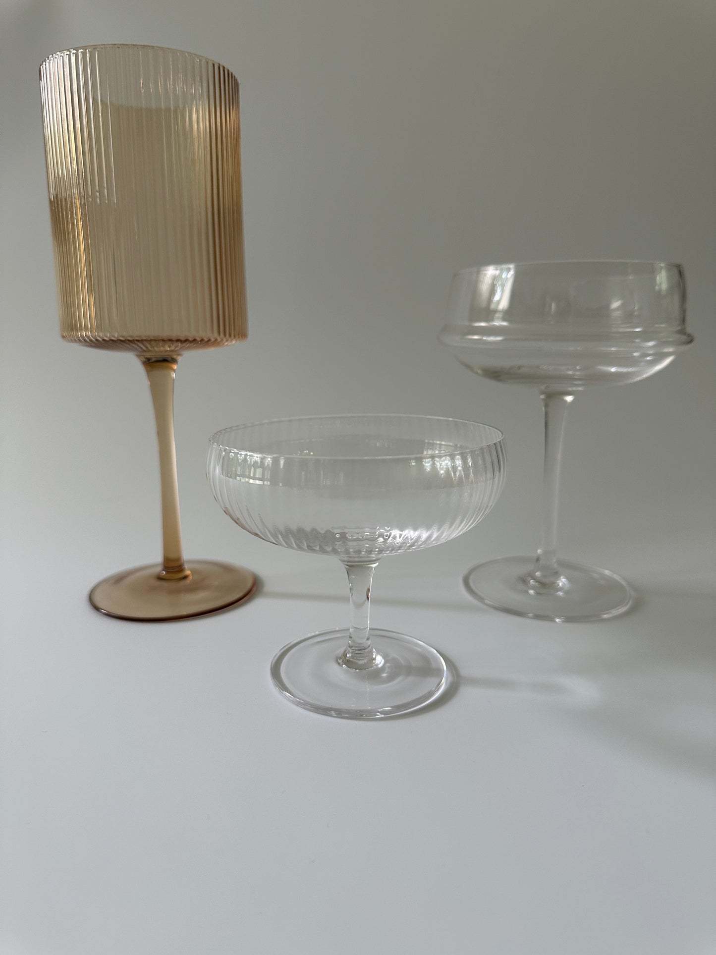 Vikko Ribbed Wine Glasses | Set of 6