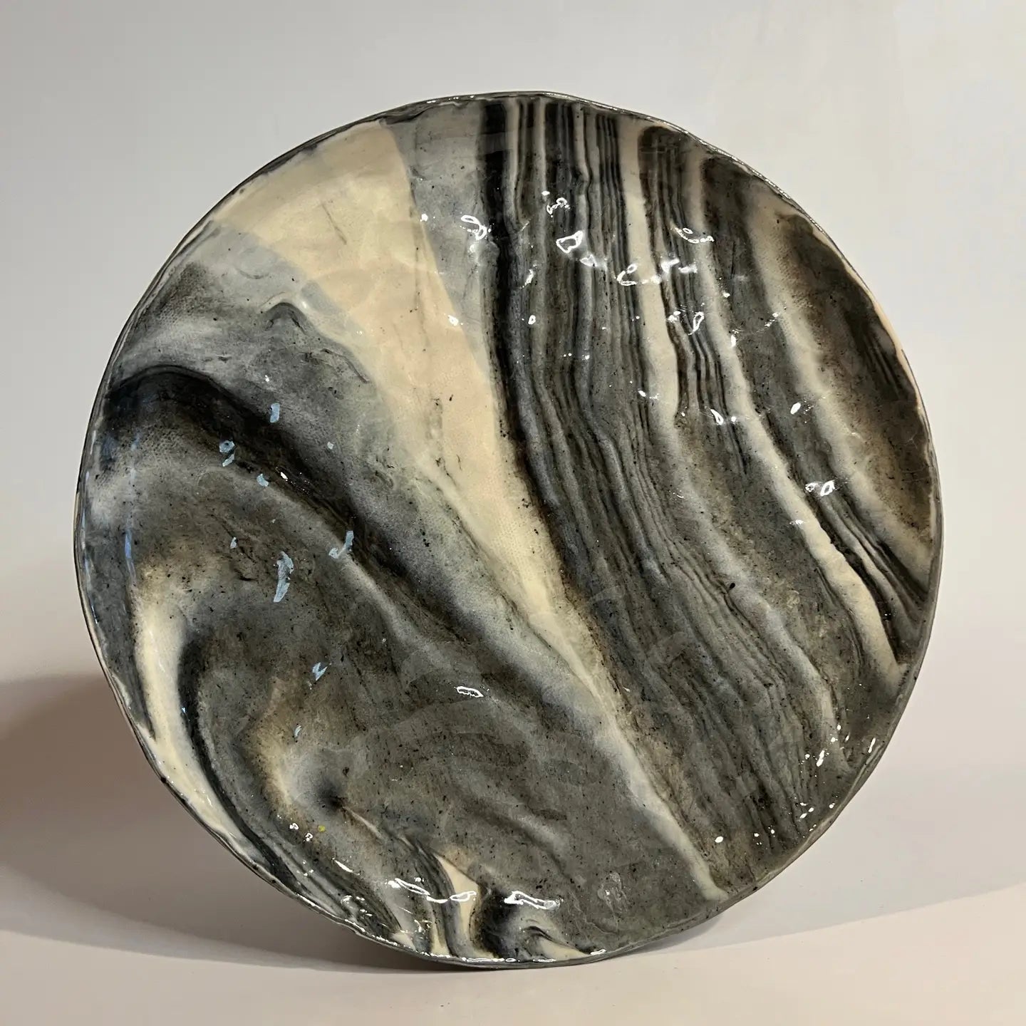 9" Salad/Dessert Plate | Black