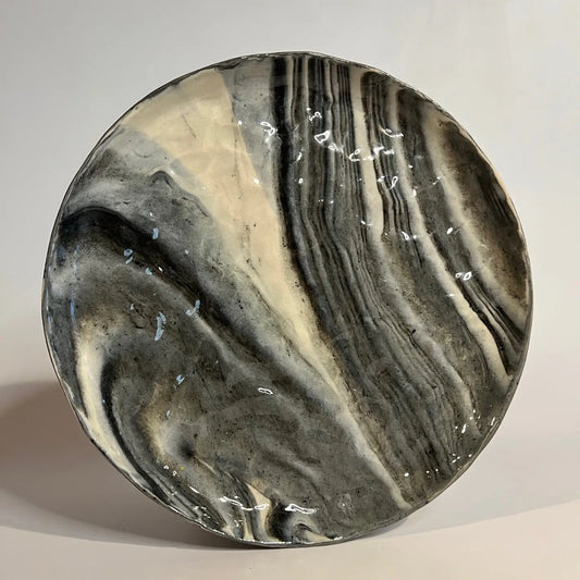 9" Salad/Dessert Plate | Black