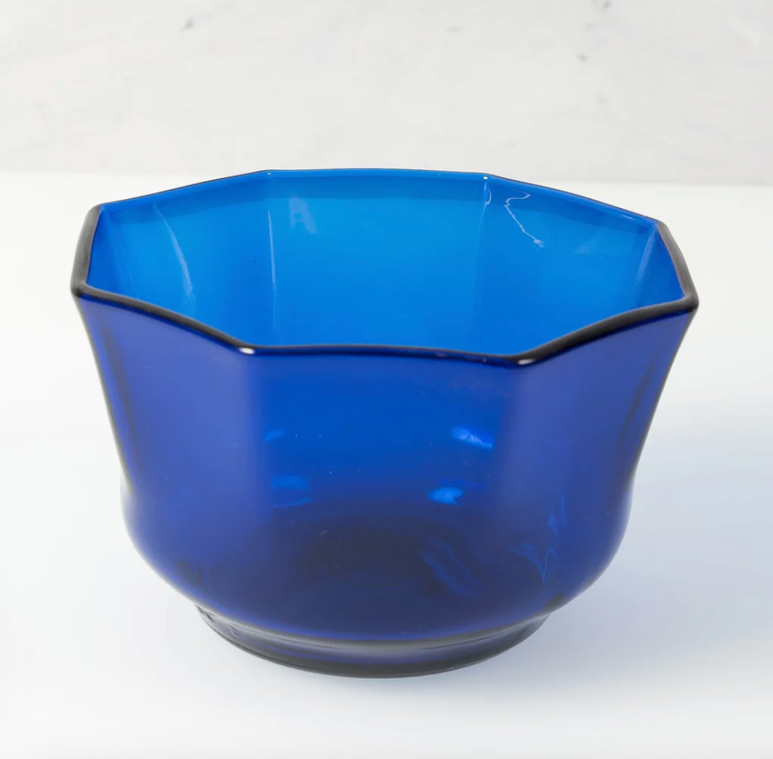Recycled Glass Snack Bowl | Assorted Colors