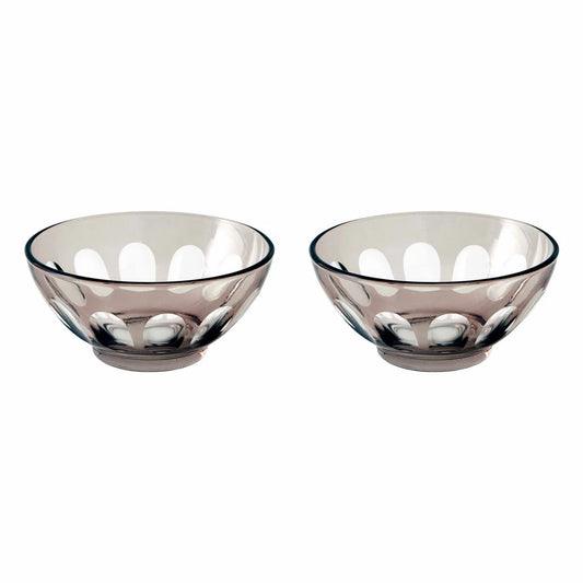 Rialto Glass Bowl | Smoke | Set of 2