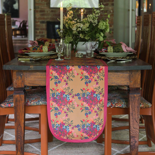 Blumen Table Runner | Orange