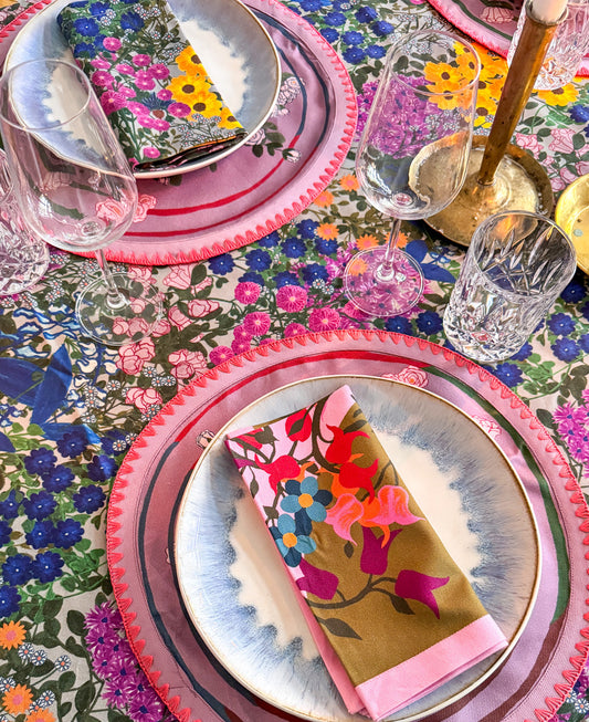 Blumen Napkins | Green | Set of 6