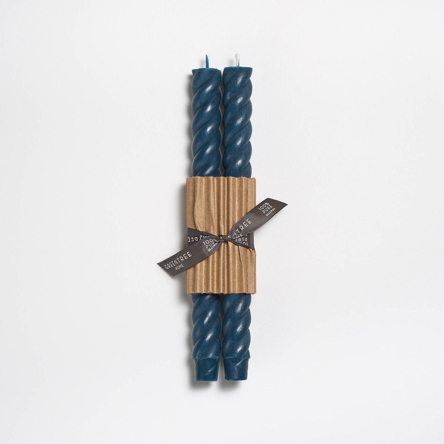 10" Rope Taper Candles | Antique