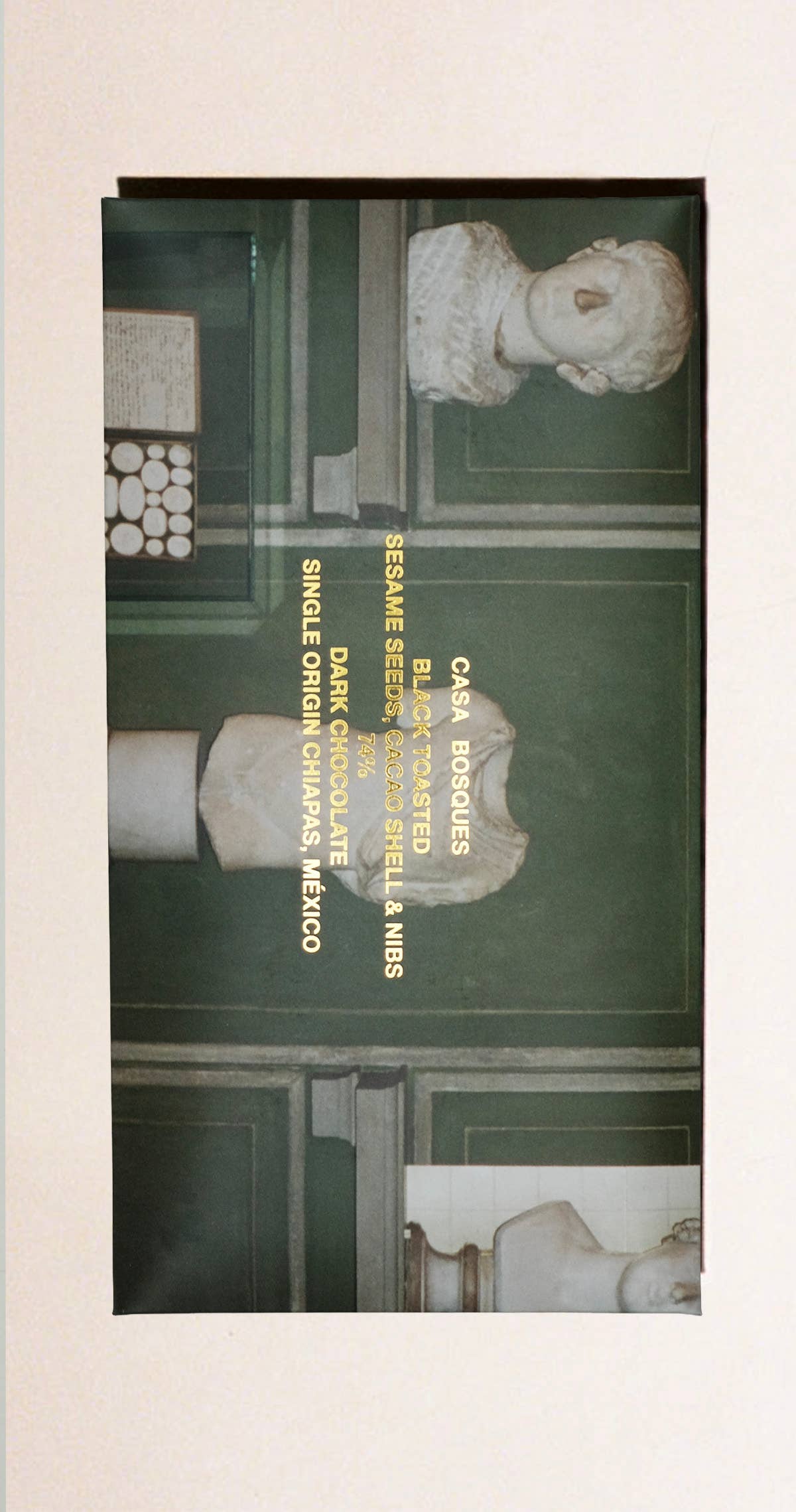 Casa Bosques Black Toasted Sesame Seed Chocolate Bar