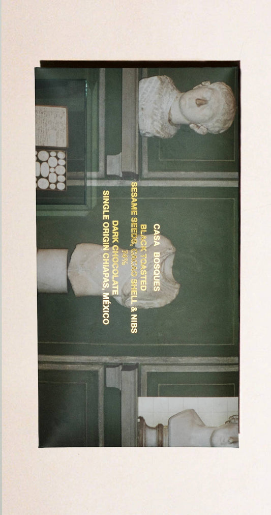 Casa Bosques Black Toasted Sesame Seed Chocolate Bar